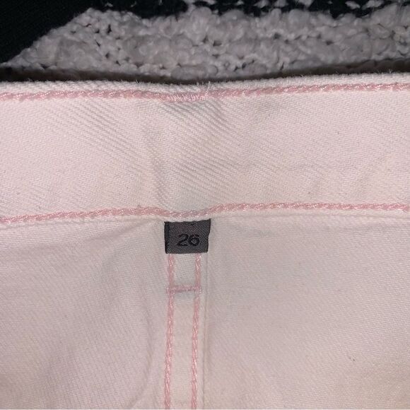 CARMAR Pink Denim Skirt size 26 - Picture 2 of 6